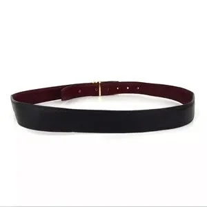 AUTH CELINE Sulky Buckle Reversible Leather Belt Celine | Accessories | Auth Celine Sulky Buckle Reversible  main image 2
